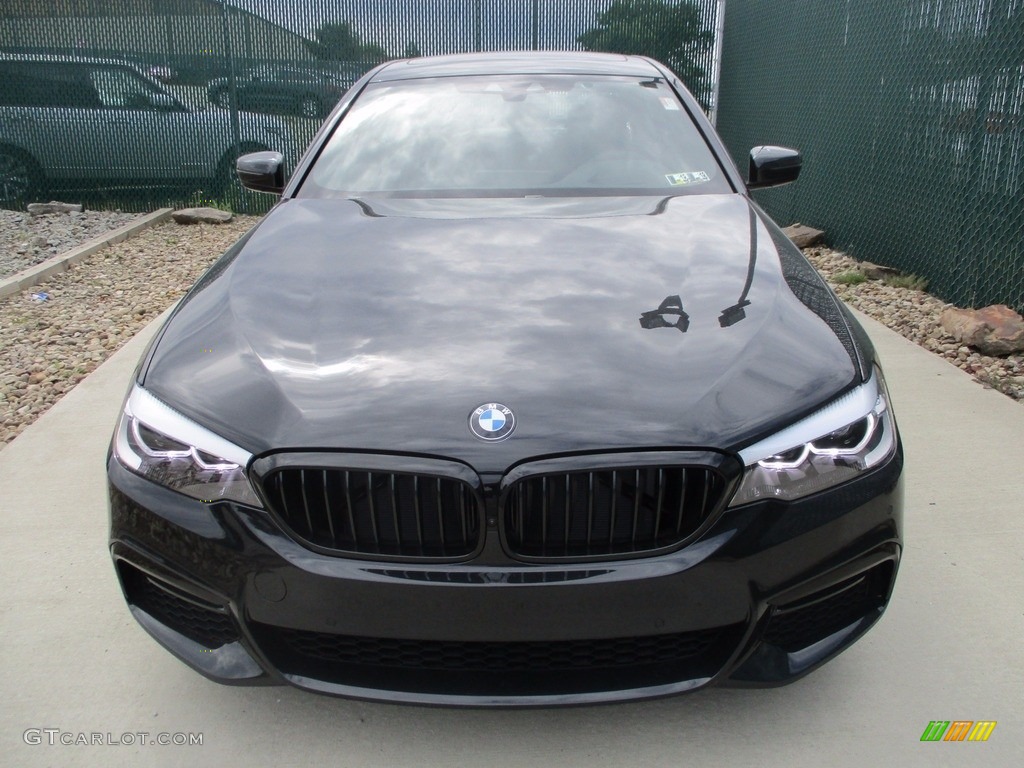 2018 5 Series 540i xDrive Sedan - Black Sapphire Metallic / Black photo #7