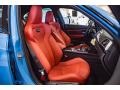 2018 BMW M3 Sakhir Orange/Black Interior Interior Photo