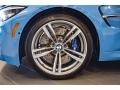 2018 Yas Marina Blue Metallic BMW M3 Sedan  photo #9