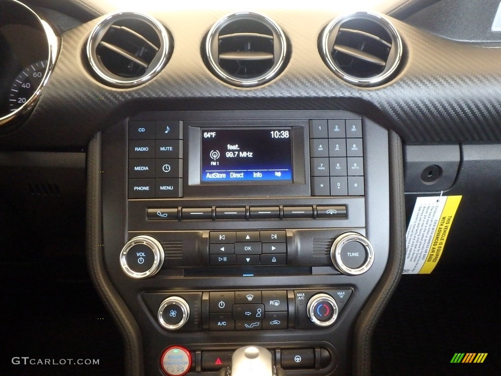 2017 Mustang V6 Convertible - Ingot Silver / Ebony photo #11