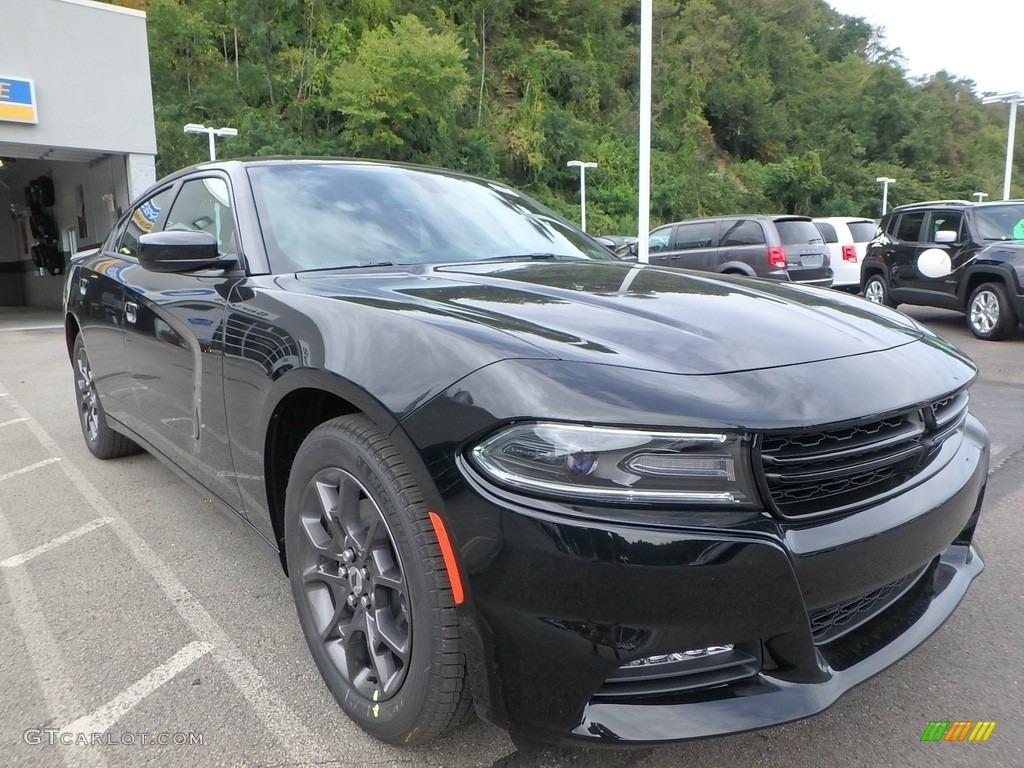 Pitch Black 2018 Dodge Charger GT AWD Exterior Photo #122708747