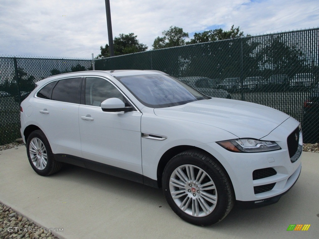 Yulong White Metallic Jaguar F-PACE