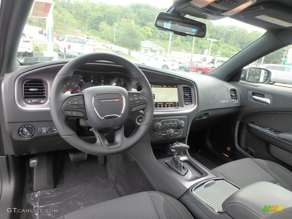 Black Interior 2018 Dodge Charger GT AWD Photo #122708888