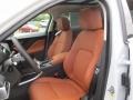 2018 Jaguar F-PACE Portfolio Sienna Tan Interior Front Seat Photo