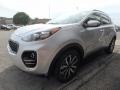 2018 Sparkling Silver Kia Sportage EX AWD  photo #6