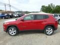 2018 Redline Pearl Jeep Compass Latitude 4x4  photo #2