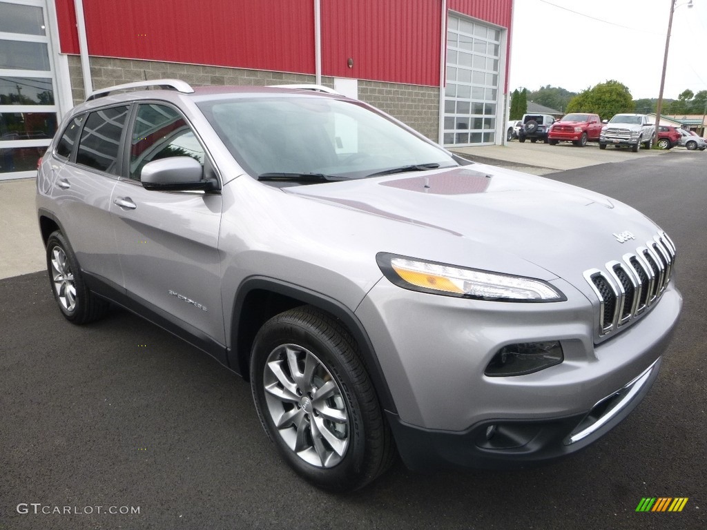 Billet Silver Metallic 2018 Jeep Cherokee Limited 4x4 Exterior Photo #122710859