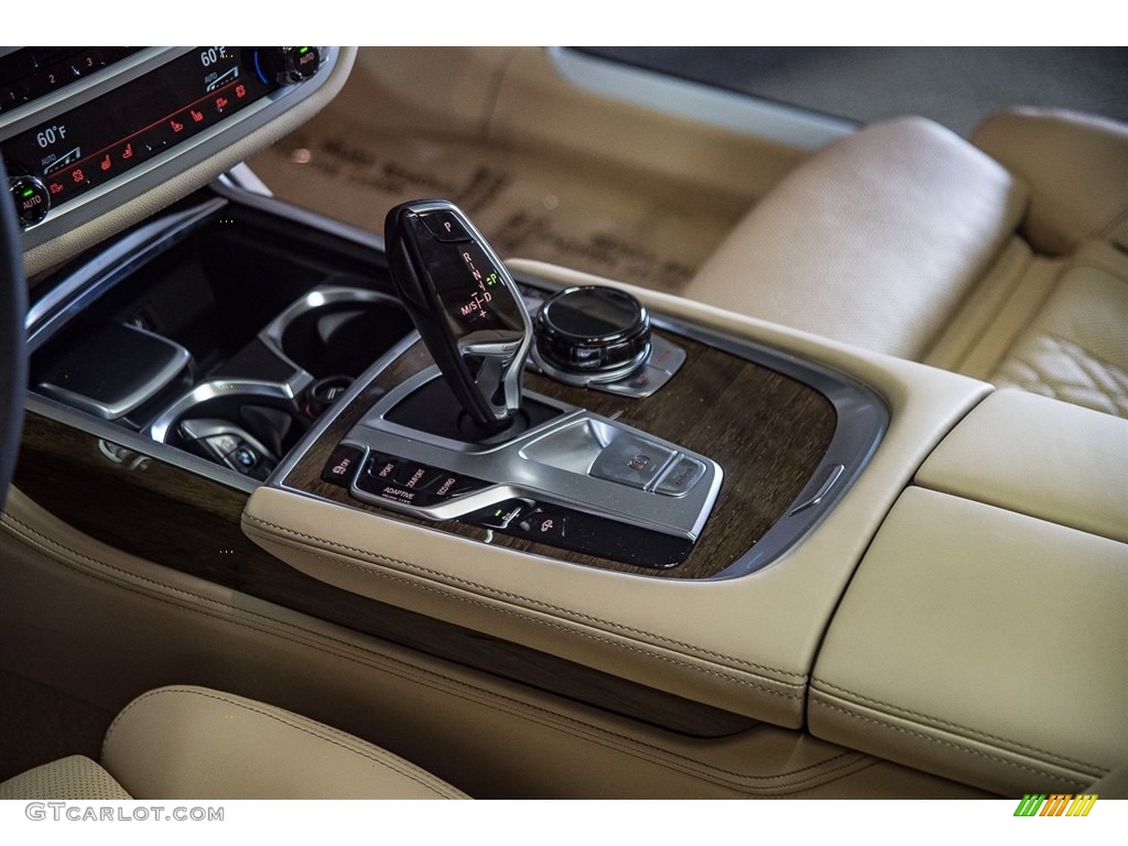 2018 7 Series 740i Sedan - Arctic Grey Metallic / Canberra Beige photo #7