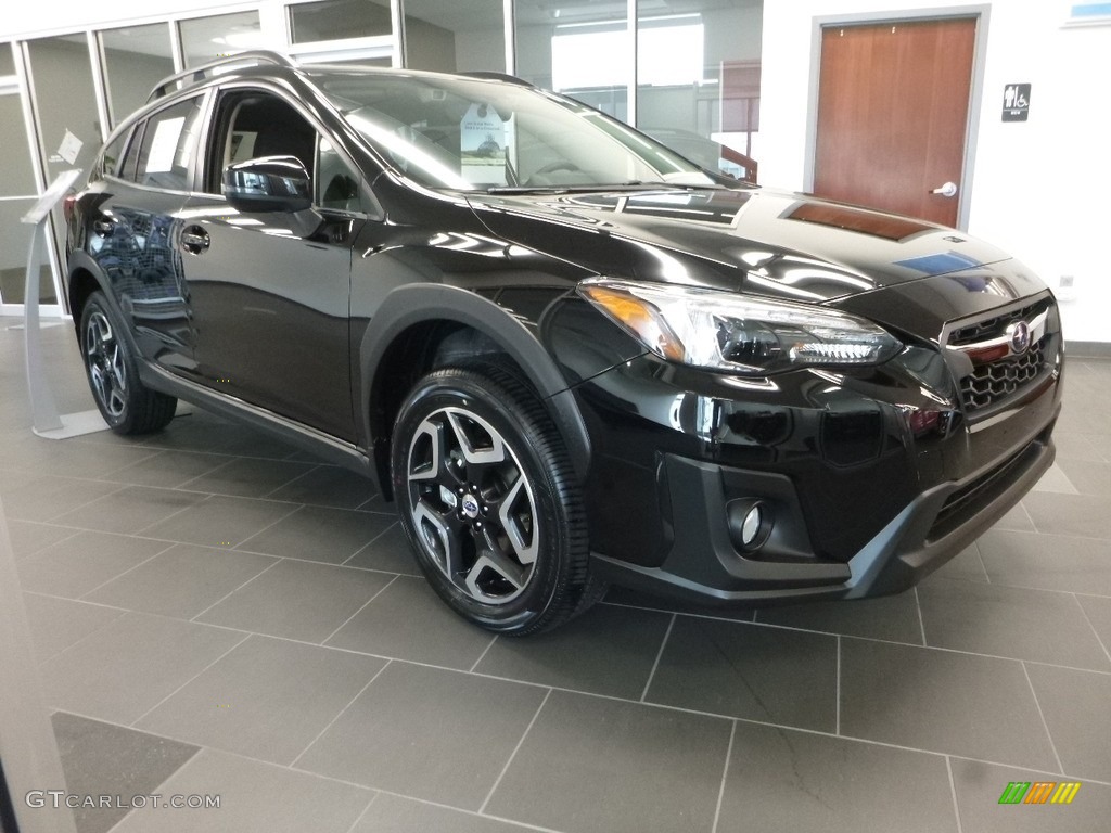 Crystal Black Silica 2018 Subaru Crosstrek 2.0i Limited Exterior Photo #122713421