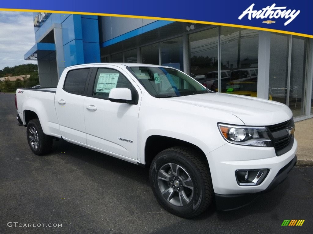 2018 Colorado Z71 Crew Cab 4x4 - Summit White / Jet Black photo #1