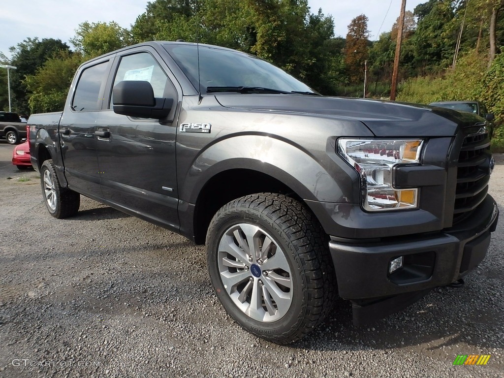 2017 F150 XL SuperCrew 4x4 - Magnetic / Earth Gray photo #8