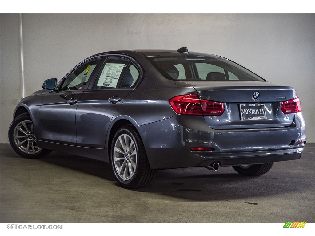 2018 3 Series 320i Sedan - Mineral Grey Metallic / Black photo #3