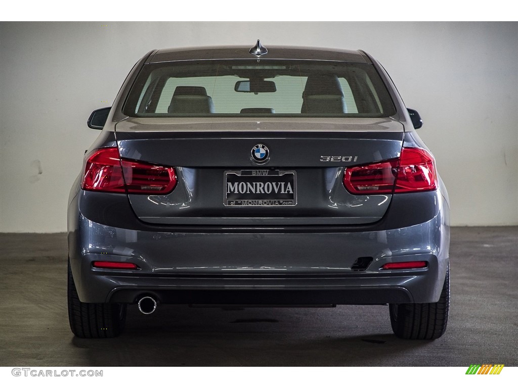 2018 3 Series 320i Sedan - Mineral Grey Metallic / Black photo #4