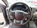 2017 Ford F350 Super Duty Medium Earth Gray Interior Steering Wheel Photo
