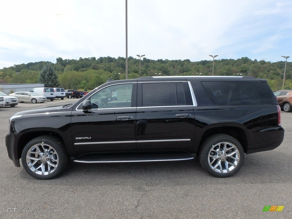 Onyx Black 2017 GMC Yukon XL Denali 4WD Exterior Photo #122714915