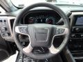 Jet Black 2018 GMC Sierra 2500HD Denali Crew Cab 4x4 Steering Wheel