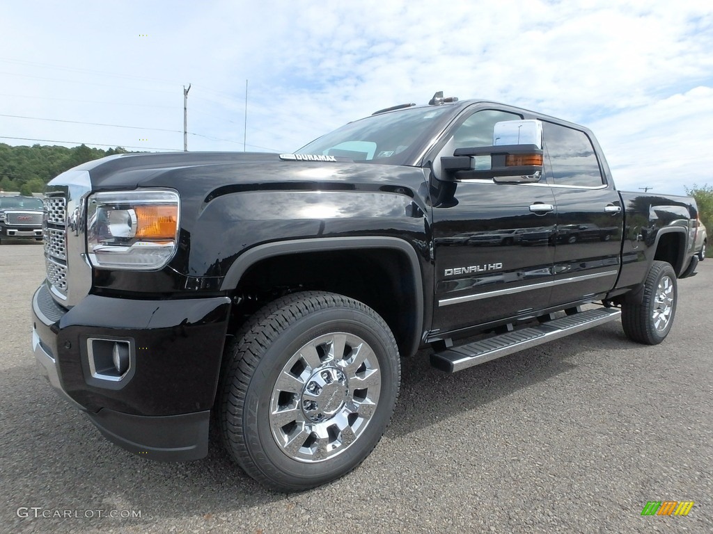 2018 Sierra 2500HD Denali Crew Cab 4x4 - Onyx Black / Jet Black photo #1