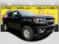 Black 2017 Chevrolet Colorado WT Crew Cab