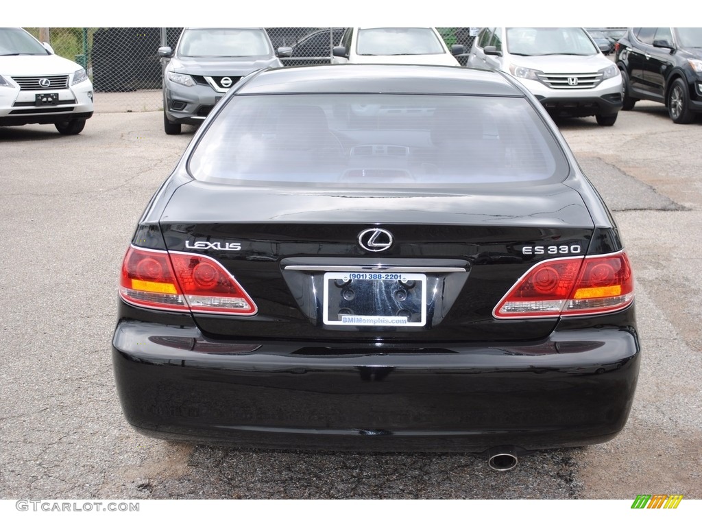 2005 ES 330 - Black Onyx / Cashmere photo #4