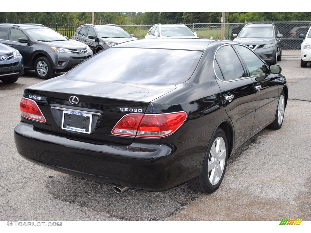 2005 ES 330 - Black Onyx / Cashmere photo #5