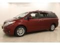 2015 Salsa Red Pearl Toyota Sienna XLE  photo #3