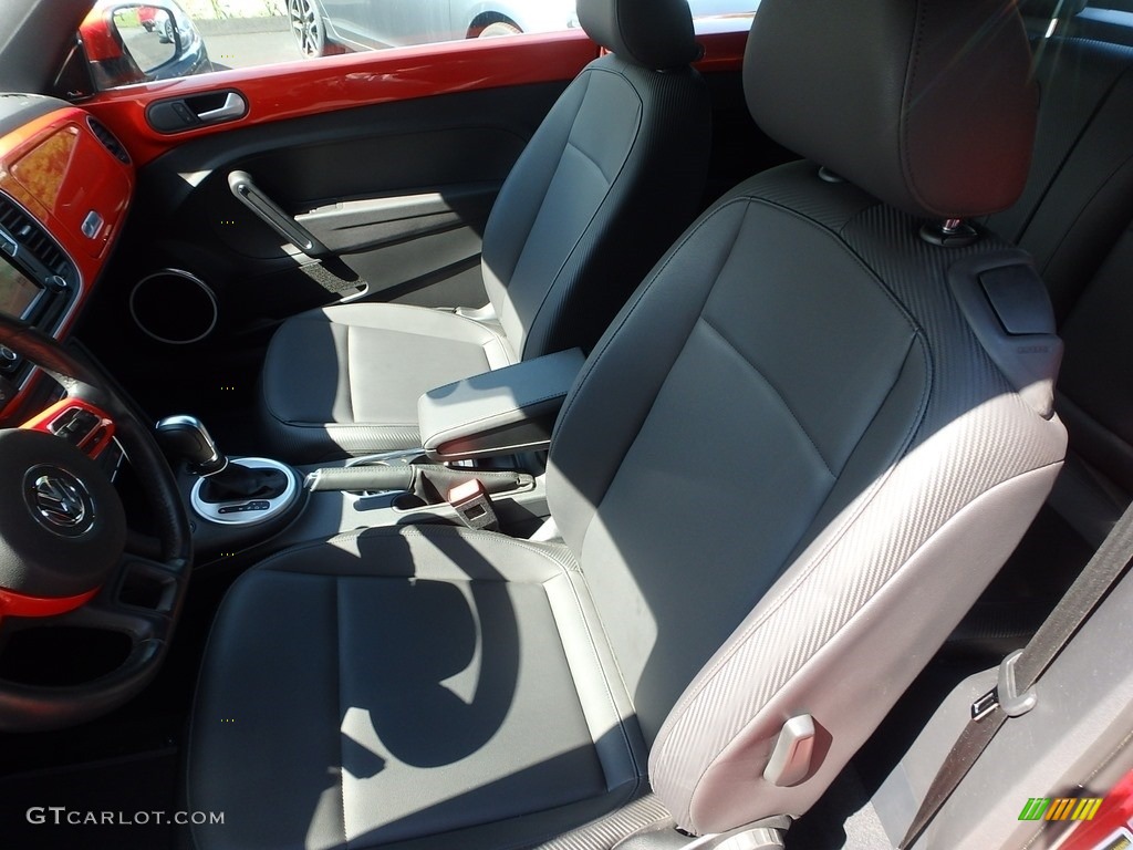 2016 Beetle 1.8T S - Habanero Orange Metallic / Black photo #14