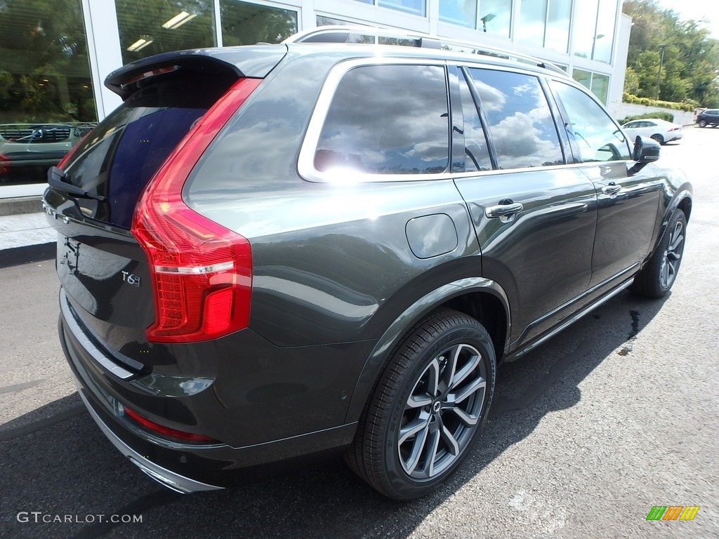 2018 XC90 T6 AWD Momentum - Pine Grey Metallic / Blonde photo #2