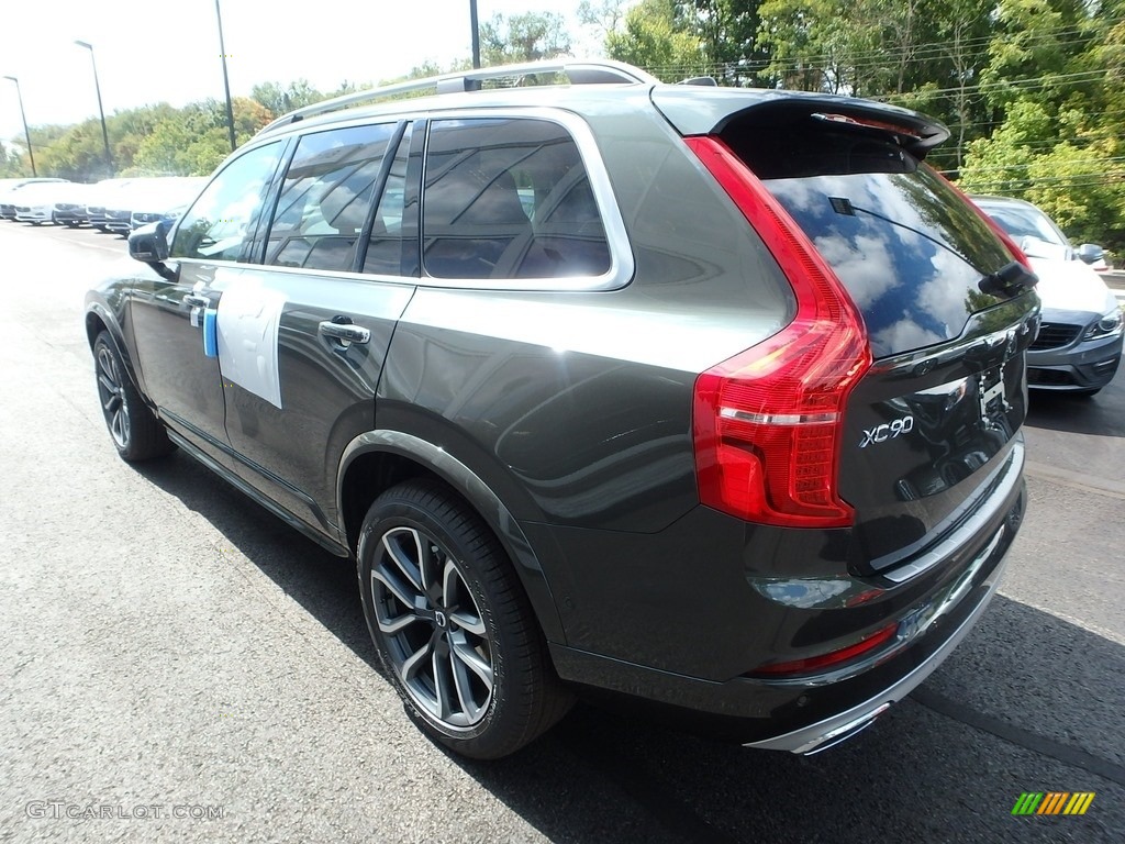 2018 XC90 T6 AWD Momentum - Pine Grey Metallic / Blonde photo #4