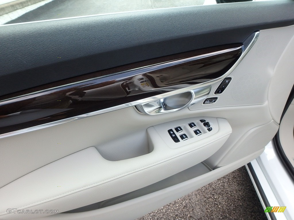 2018 Volvo S90 T5 AWD Momentum Blonde Door Panel Photo #122726948
