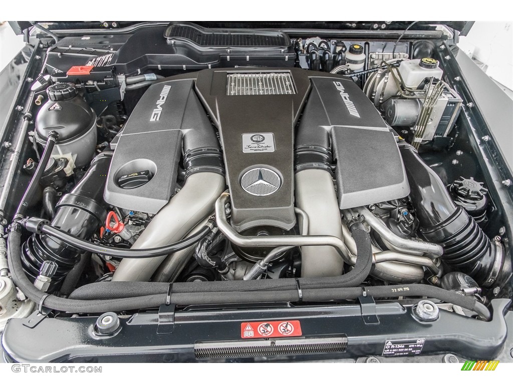 2017 Mercedes-Benz G 63 AMG 5.5 Liter AMG biturbo DOHC 32-Valve VVT V8 Engine Photo #122727200