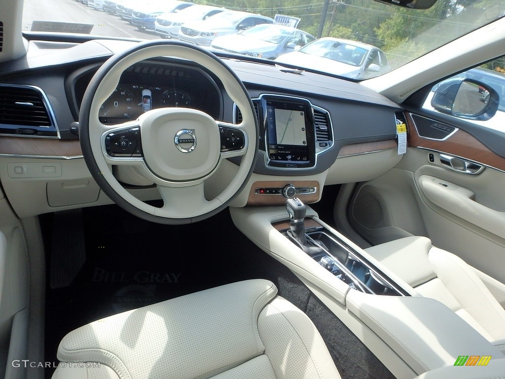 Blonde Interior 2018 Volvo XC90 T6 AWD Inscription Photo #122727359