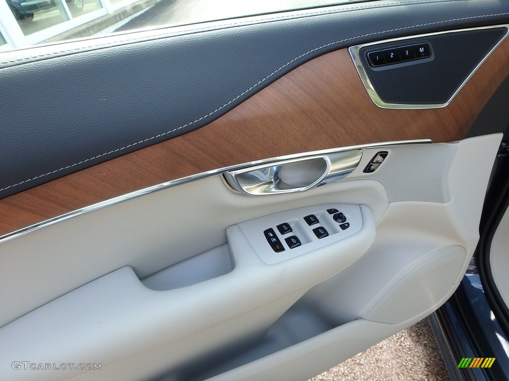 2018 Volvo XC90 T6 AWD Inscription Blonde Door Panel Photo #122727386