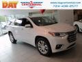 2018 Iridescent Pearl Tricoat Chevrolet Traverse High Country AWD  photo #1