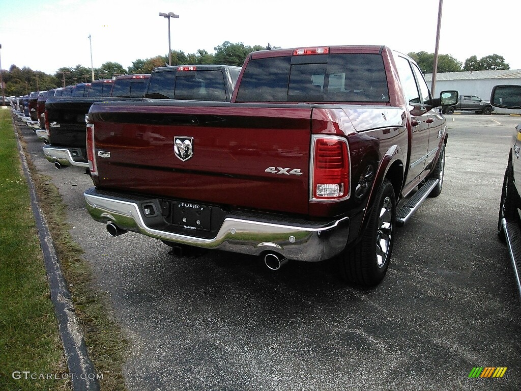 2018 1500 Laramie Crew Cab 4x4 - Delmonico Red Pearl / Black photo #3