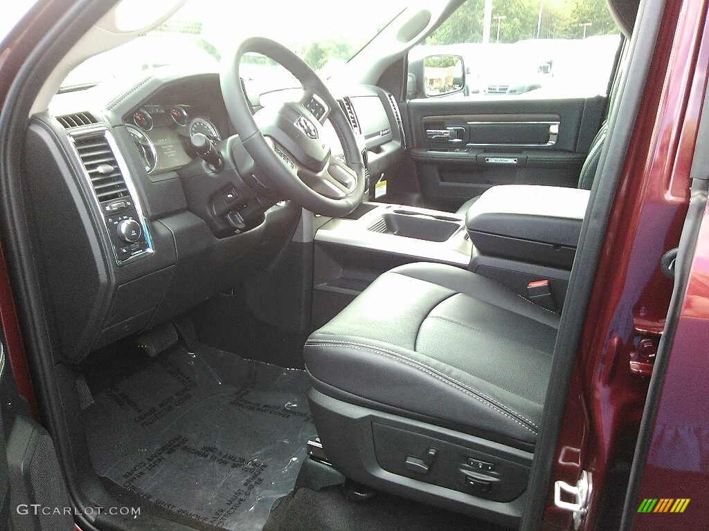 2018 1500 Laramie Crew Cab 4x4 - Delmonico Red Pearl / Black photo #7