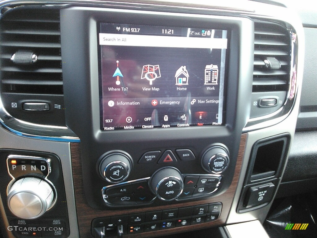 2018 1500 Laramie Crew Cab 4x4 - Delmonico Red Pearl / Black photo #15