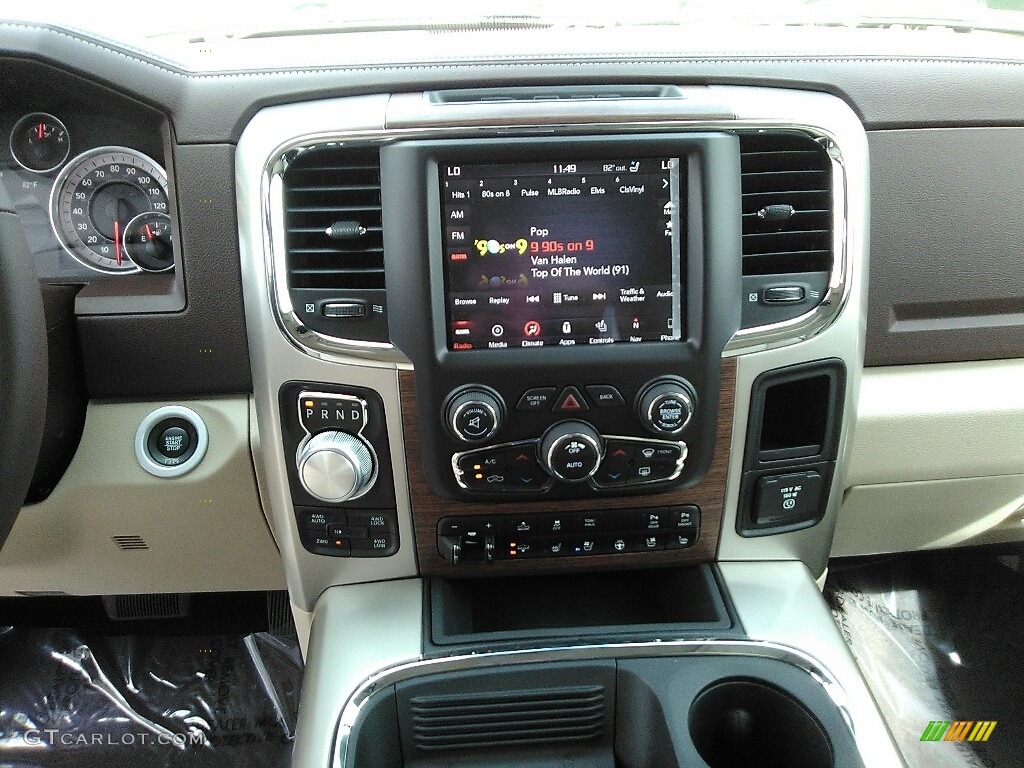 2018 1500 Laramie Crew Cab 4x4 - Delmonico Red Pearl / Canyon Brown/Light Frost Beige photo #15