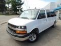 Summit White - Express 3500 Passenger LT Photo No. 3