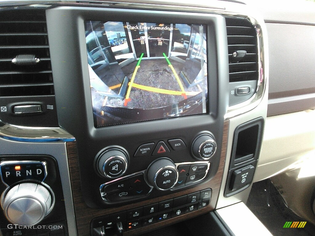 2018 1500 Laramie Crew Cab 4x4 - Delmonico Red Pearl / Canyon Brown/Light Frost Beige photo #19