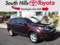 Dark Cherry 2014 Kia Sorento LX AWD