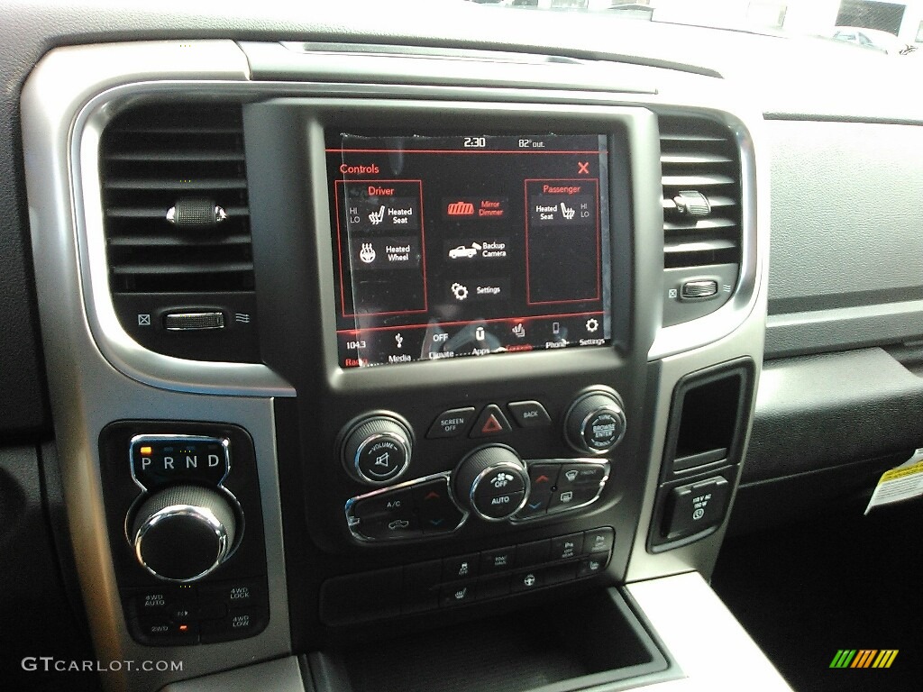 2018 1500 Big Horn Crew Cab 4x4 - Delmonico Red Pearl / Black/Diesel Gray photo #12