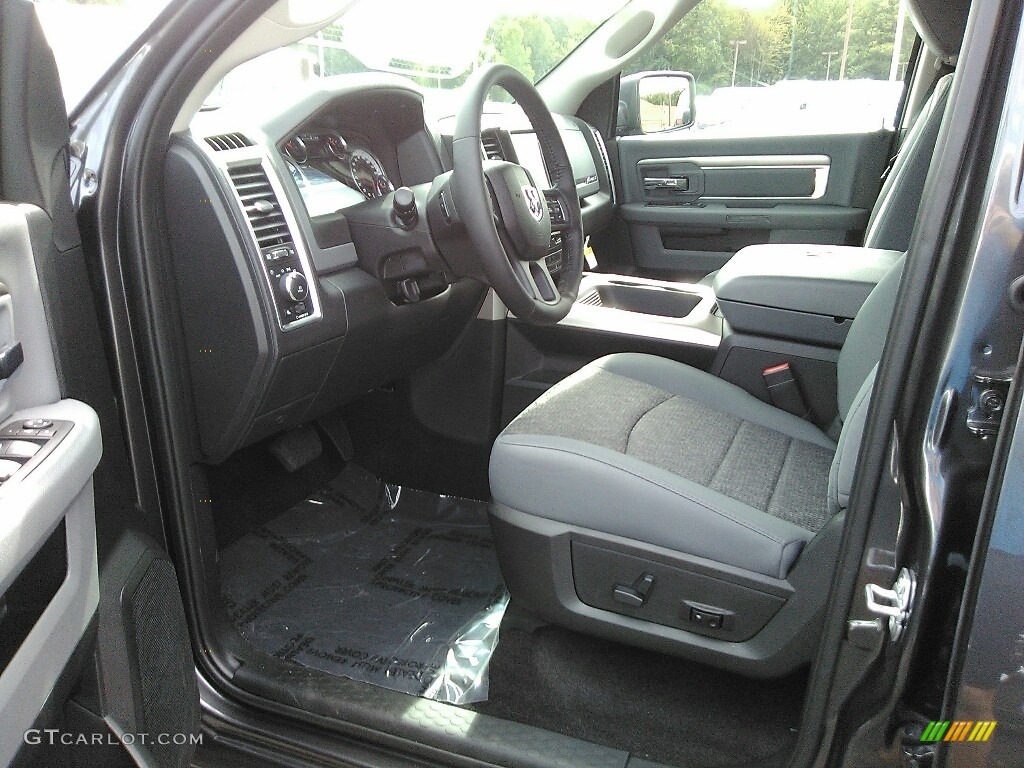 2018 1500 Big Horn Crew Cab 4x4 - Granite Crystal Metallic / Black/Diesel Gray photo #5