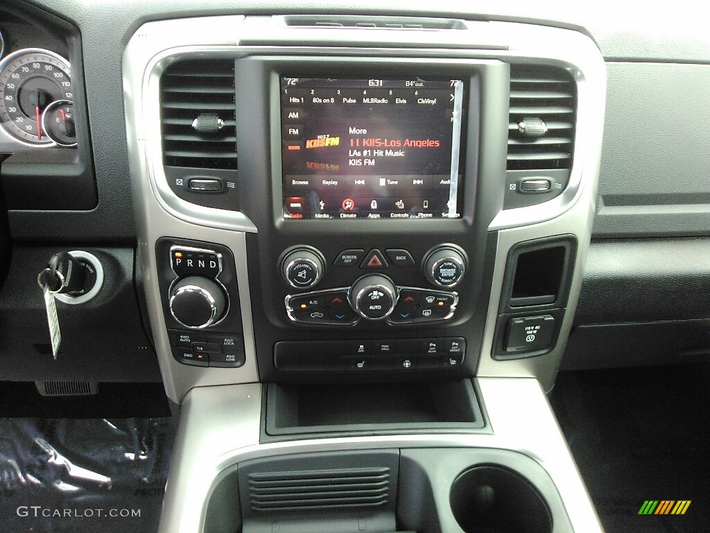 2018 1500 Big Horn Crew Cab 4x4 - Granite Crystal Metallic / Black/Diesel Gray photo #10