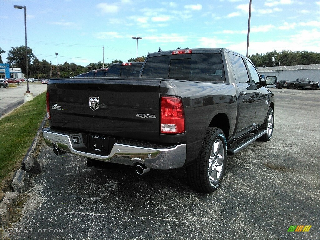2018 1500 Big Horn Crew Cab 4x4 - Granite Crystal Metallic / Black/Diesel Gray photo #4
