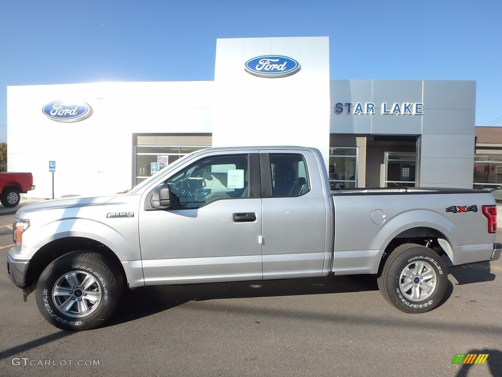 2018 F150 XLT SuperCab 4x4 - Ingot Silver / Earth Gray photo #1