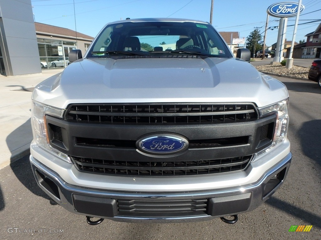 2018 F150 XLT SuperCab 4x4 - Ingot Silver / Earth Gray photo #2
