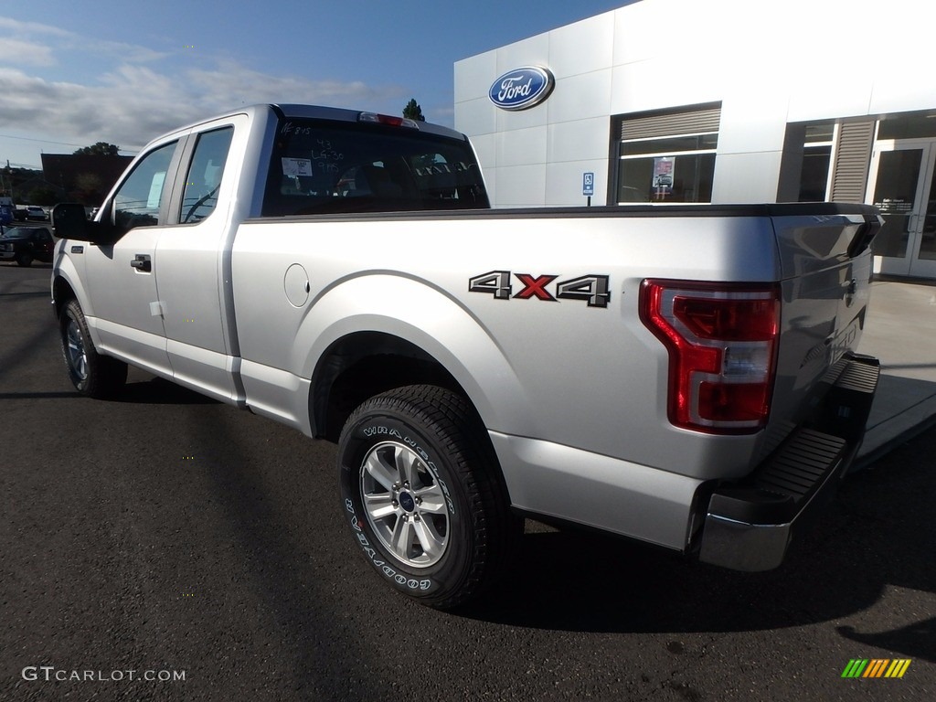 2018 F150 XLT SuperCab 4x4 - Ingot Silver / Earth Gray photo #7