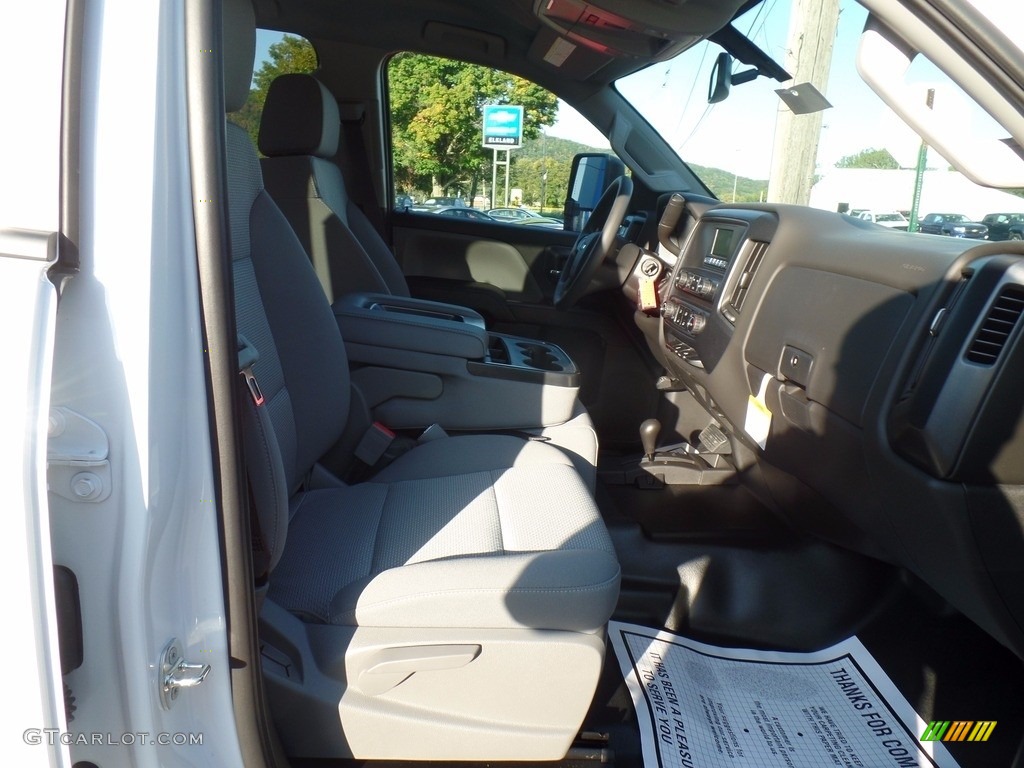 2017 Silverado 2500HD Work Truck Double Cab 4x4 - Summit White / Dark Ash/Jet Black photo #43