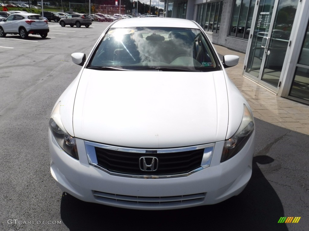 2009 Accord LX-P Sedan - Taffeta White / Ivory photo #4
