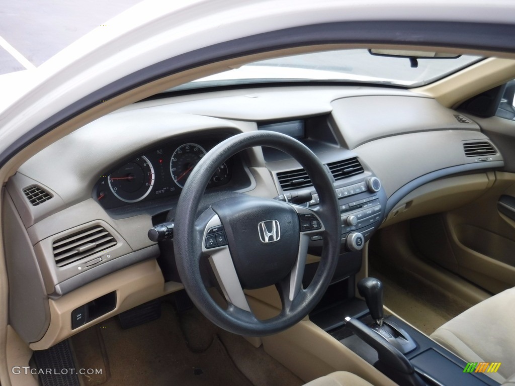 2009 Accord LX-P Sedan - Taffeta White / Ivory photo #11